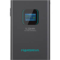 Акумуляторна батарея Marsriva LiFePO4 battery, 51.2V/102Ah, 5.22KWH (MR-LFP48-100-WMD)