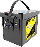 Акумуляторна батарея LiitoKala LiFePO4 DC-12V100Ah, LED, XLR 3PIN (DC-12V100Ah LiFePO4)