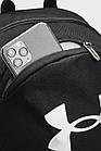 Рюкзак Under Armour Hustle Lite Backpack чорний водонепроникний 24 л 1364180-002, фото 7