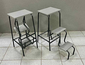 Побутова драбина-стілець (колір - графіт)