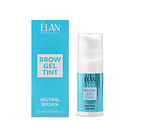 Elan Brow Gel Tint Neutral Brown — Гель-фарба для брів, 10 мл.