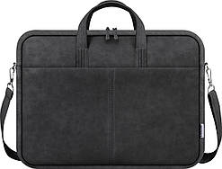 Сумка для ноутбука 15.6'' Defender PU шкіра, кишеня (26091)