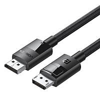 Кабель DisplayPort M - M V1.4 8K 3м Plastic Case Braided Cable DP114 Чорний UGREEN (80393)