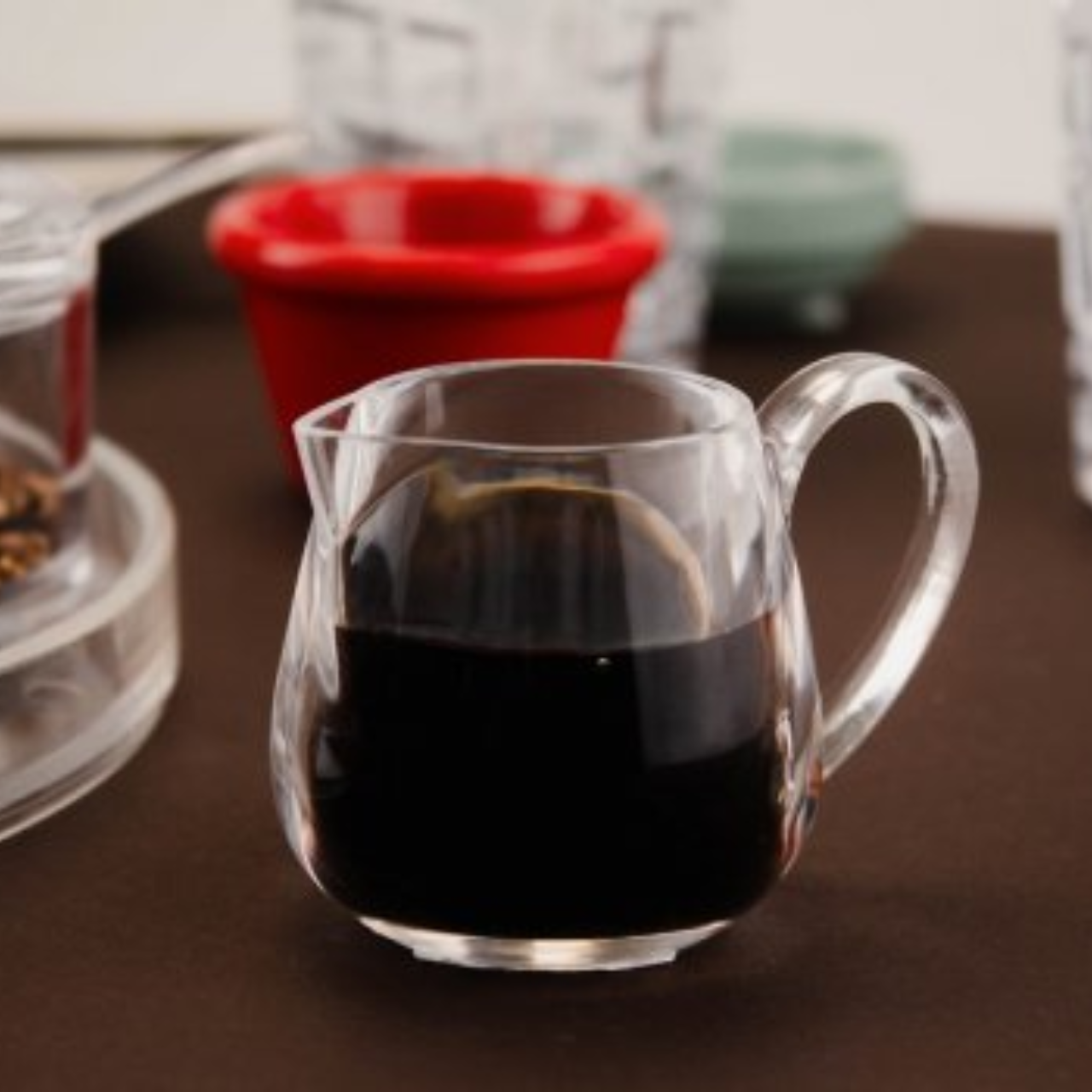 Чайник для соєвого соусу Соусниця 50 мл Чайник для подачі соєвого соусу з акрилу Чайник соусник з акрилу