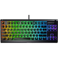 Клавіатура ігрова SteelSeries Apex 3 TKL UA Whisper keys RGB (64831)