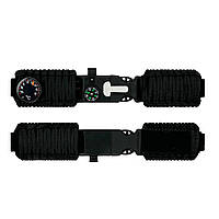 Ремінець паракордовий багатофункційний Black