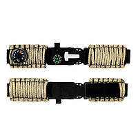 Ремінець паракордовий багатофункційний Khaki