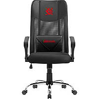 Крісло ігрове Defender Totem поліуретан 50мм,сітка, RGB, Black