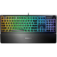 Клавіатура ігрова SteelSeries Apex 3 UA Whisper keys RGB (64795)