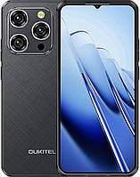 Смартфон Oukitel WP52 6.6" FHD+ /4GB/256GB MTK6100+ / 6500mAh / IP68 / 48+8Мп/NFC/ультратонкий/Black