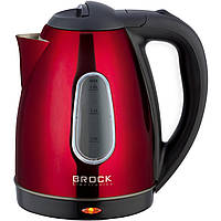 Електрочайник BROCK WK 0603 RD 1500Вт/ 1.8л/ потрійна система безпеки (WK 0603 RD)
