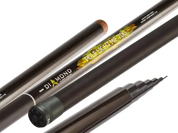 Вудилище поплавочне без кілець Salmo Diamond Pole Light MF (6m, 3-15g), фото 3
