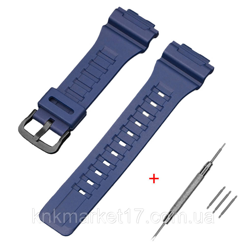Ремінець для Casio AE-1000W Dark Blue BK, фото 1