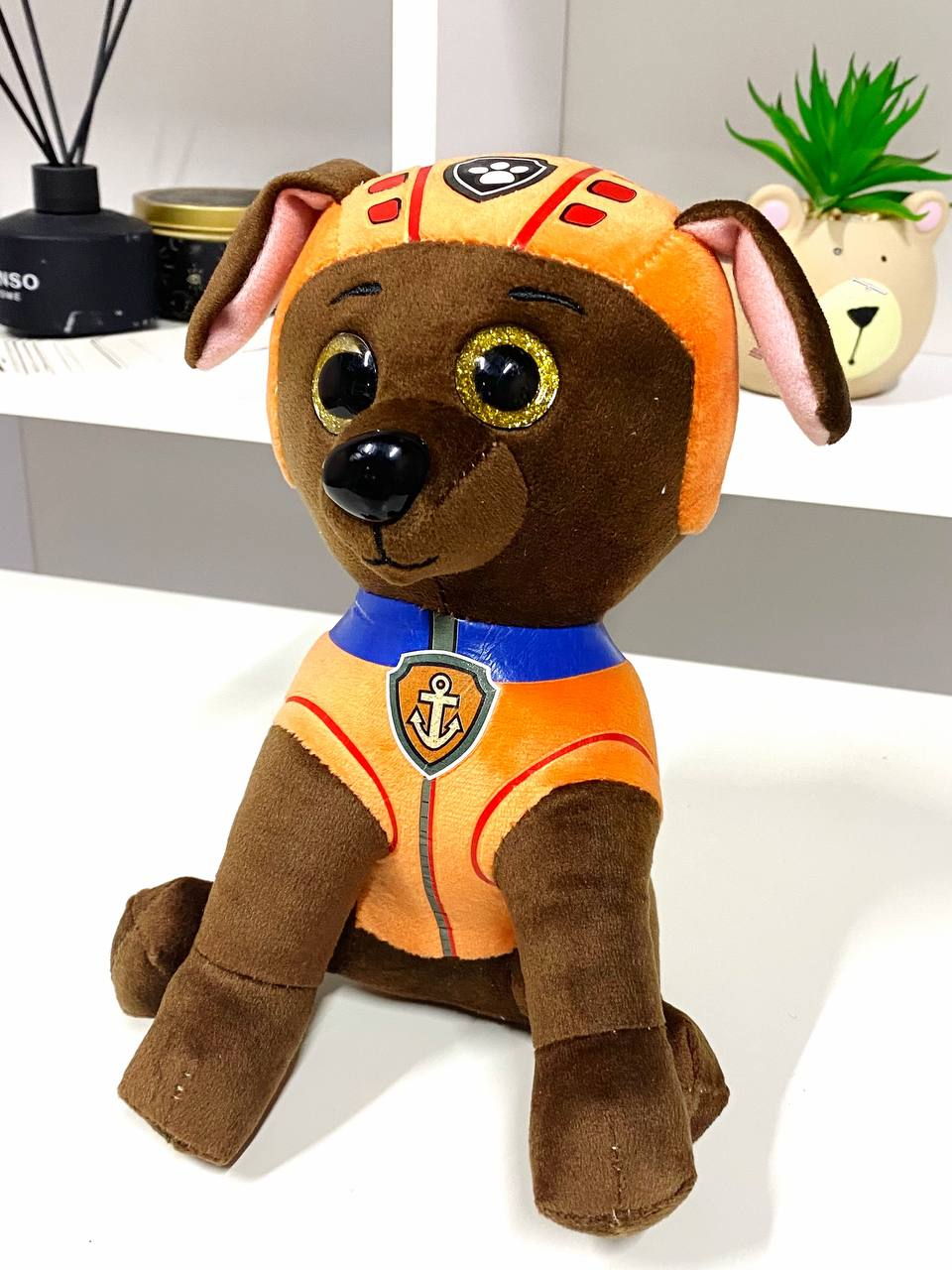 М'яка іграшка Щенячий патруль M 14752 Зума 20 см, фото 1