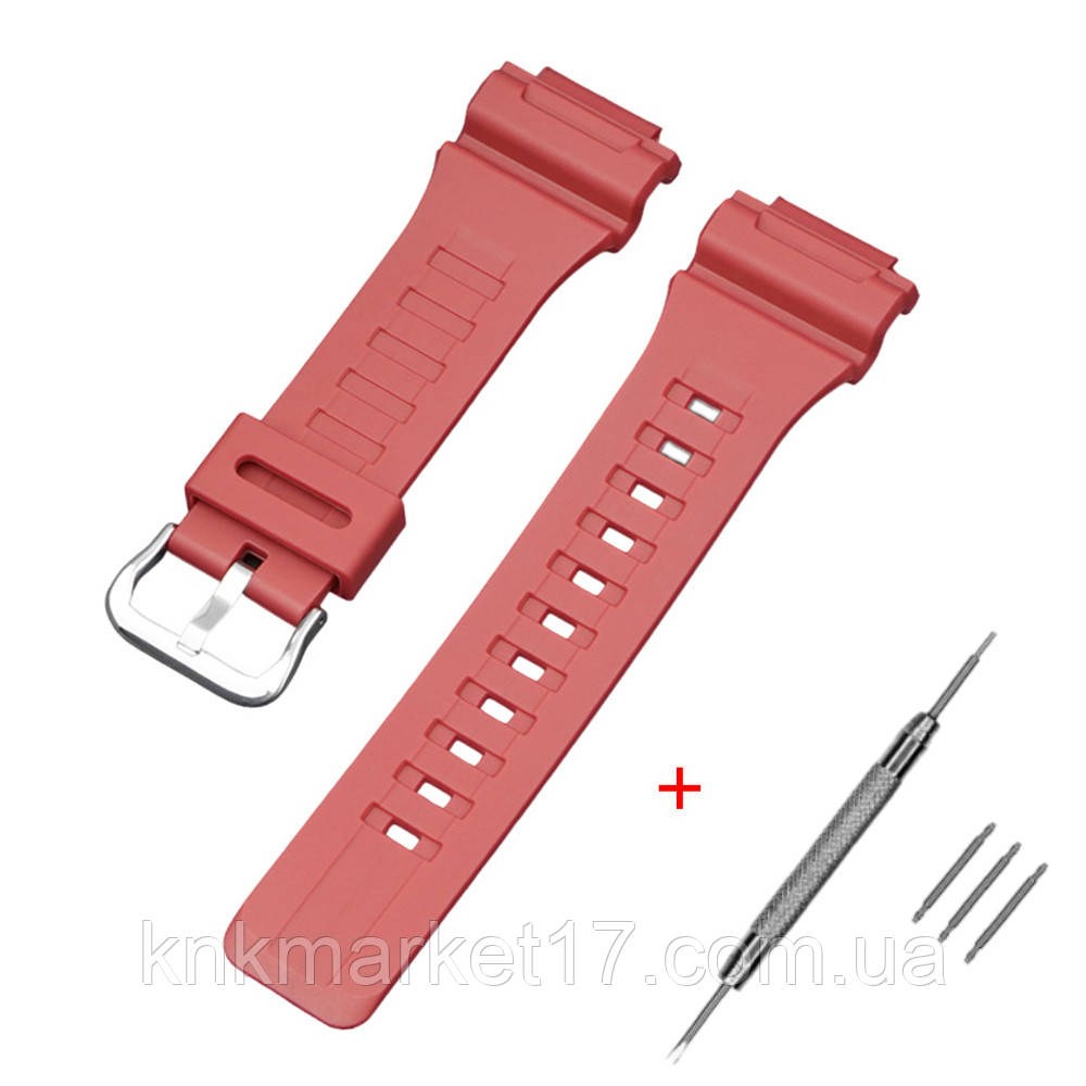 Ремешок для Casio G-Shock AQ-S800W/S810W, W-215/216H/S200H/735H/800H, SGW-300H/400H/500H, AE-1000W/, фото 1