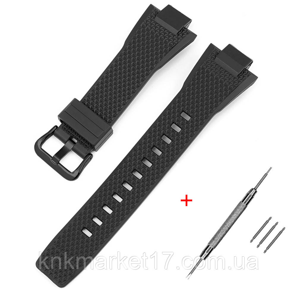 Ремінець для Casio G-Shock GST-B400 Black BK, фото 1