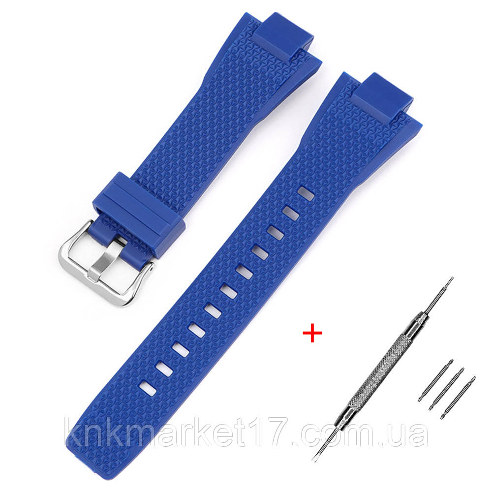 Ремінець для Casio G-Shock GST-B400 Blue SI, фото 1