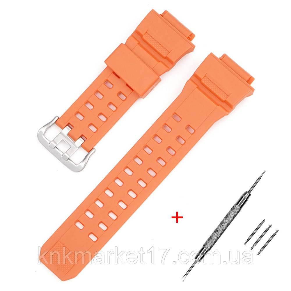Ремешок для Casio G-Shock GW-9400/9300 Orange SI, фото 1