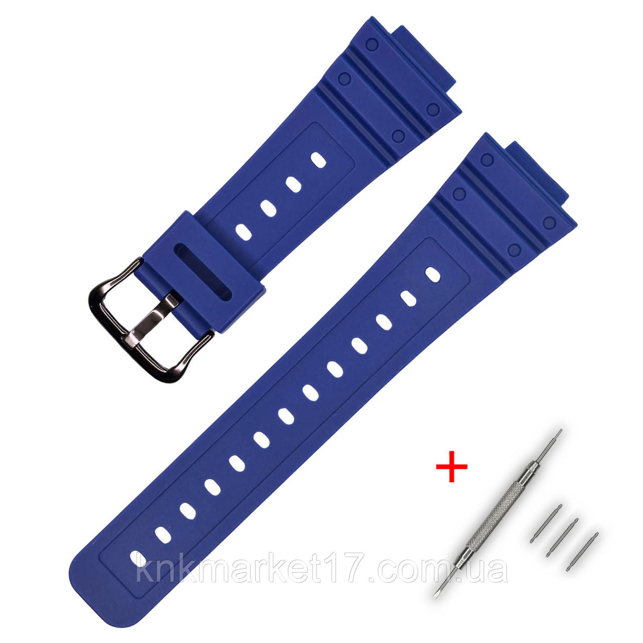 Ремінець для Casio G-Shock DW-5600 B Blue BK, фото 1