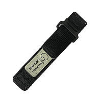 Ремінець для годинника Nylon Black 20 мм