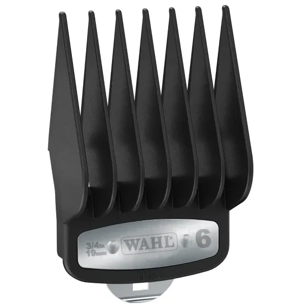 Оригінальна насадка Wahl Premium Cutting Guides Black №6, 19 мм (03421-106), фото 1