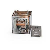 Реле 4-контактне з кронштейном 12 В 80 А з індикатором прозоре