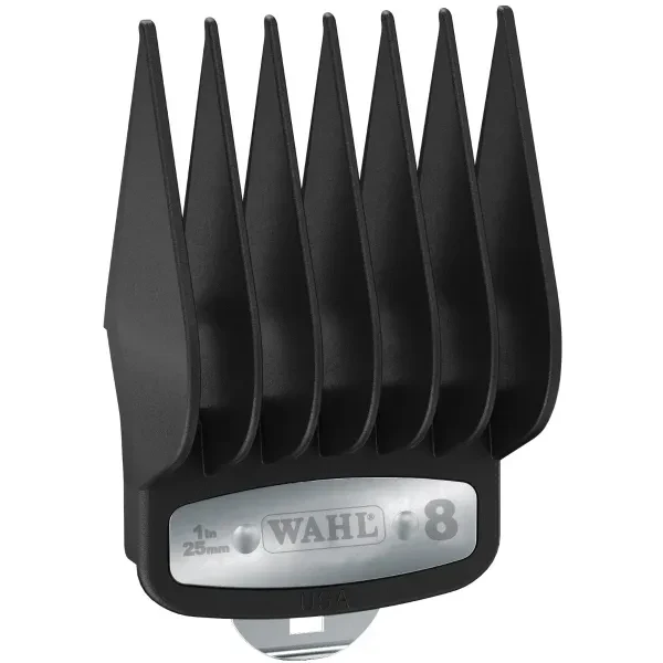 Оригінальна насадка Wahl Premium Cutting Guides Black №8, 25 мм (03421-108), фото 1