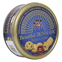 Печиво Вершкове Jacobsens Beautiful Denmark Butter Cookies в з/б 150 г Данія