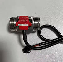 Датчик витрати води, 3/4", неіржавка сталь