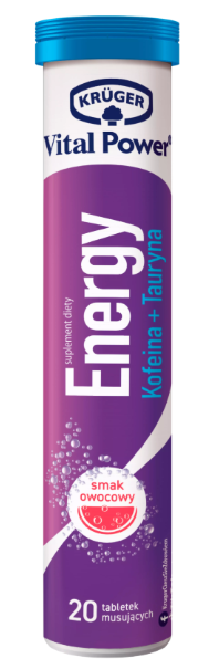 Energy Kruger 20 шипучих таблеток, фото 1