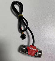 Датчик витрати води, 1/2", неіржавка сталь