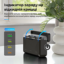 Зарядний пристрій DJI Osmo Action 3/4/5 Pro для 3-х акумуляторів Telesin S0-BCG-02-TDJ, фото 3