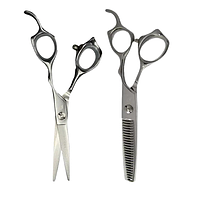 Набір перукарських ножиць Proline Silver 6.0 (GWG01-6.0+GWG01T-6.0)