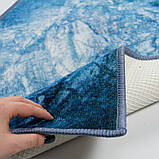 Килимок у ванну кімнату MAC Carpet Print 206В 50х80 см Синій, фото 5