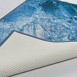 Килимок у ванну кімнату MAC Carpet Print 206В 50х80 см Синій, фото 2