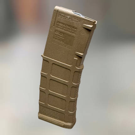Магазин для AR15 Magpul на 30 патронів, колір Койот, PMAG 30 GEN M3 AR/M4 5.56x45mm / .223 Remington (MAG557-MCT), фото 1