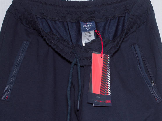 Чоловічі спортивні штани синіі Mxtim/Avic 3XL,4XL,5XL,6XL, фото 5