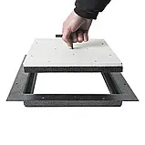 Люк підлоговий тип "Економ" 400x400, фото 4