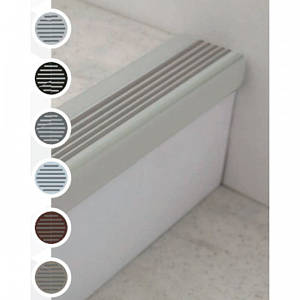 Профіль DÖLLKEN для ступенів TKNG A 40 (світло-сірий 138), 2,5 м