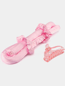 М'які бігуді для волосся, Рожеві