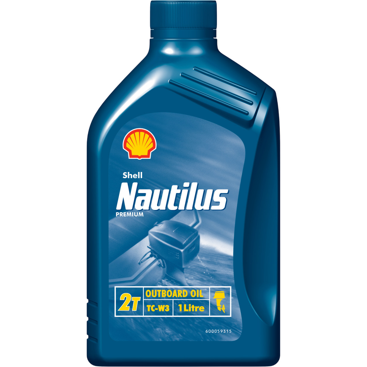 Моторна олива Shell Nautilus Premium Outboard 1 л, фото 1