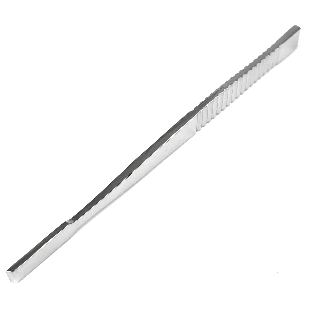 Долото плоске з рифленою ручкою Partsch Surgiwell, довжина 14,5 см, ширина 6 мм, фото 1