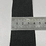 Чорна кіперна стрічка 4 см (кіперна тасьма 40 мм), фото 2
