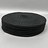 Чорна кіперна стрічка 4 см (кіперна тасьма 40 мм), фото 3