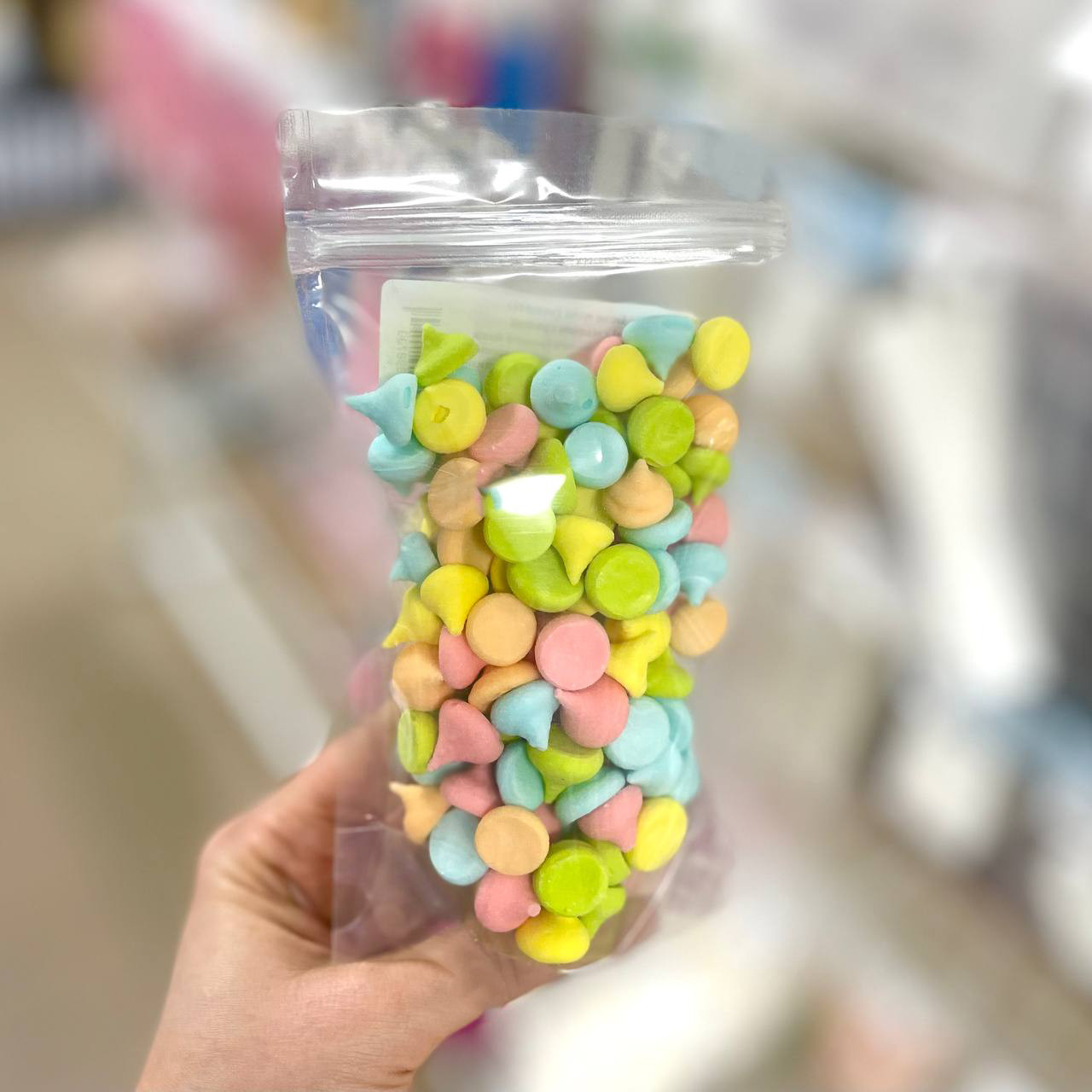 Безе міні (асорті) зі смаком суниці, 100 грам