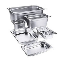 Гастроємності з нержавіючої сталі