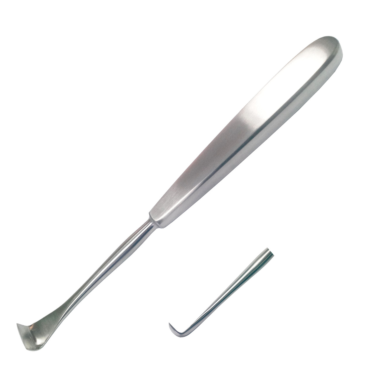 Розпатор для відділення надкісниці від кістки периостальний вигнутий під кутом 90 градусів через Langenbeck, фото 1