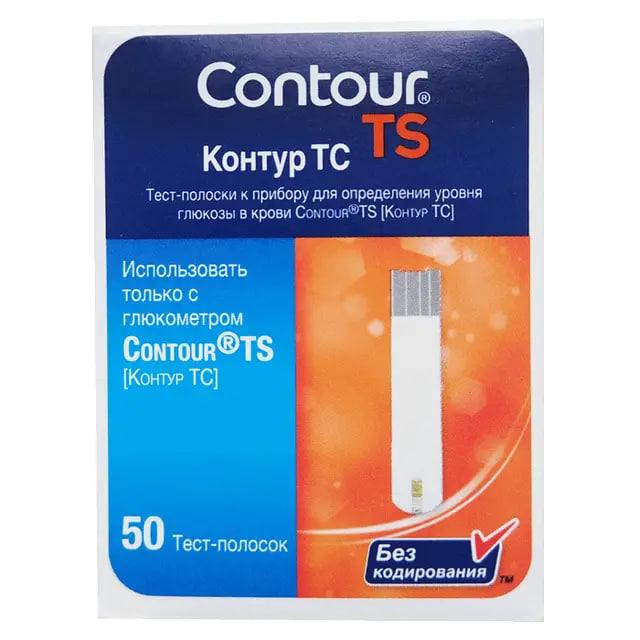 Тест-смужки Контур ТС, Contour TS, 50 шт