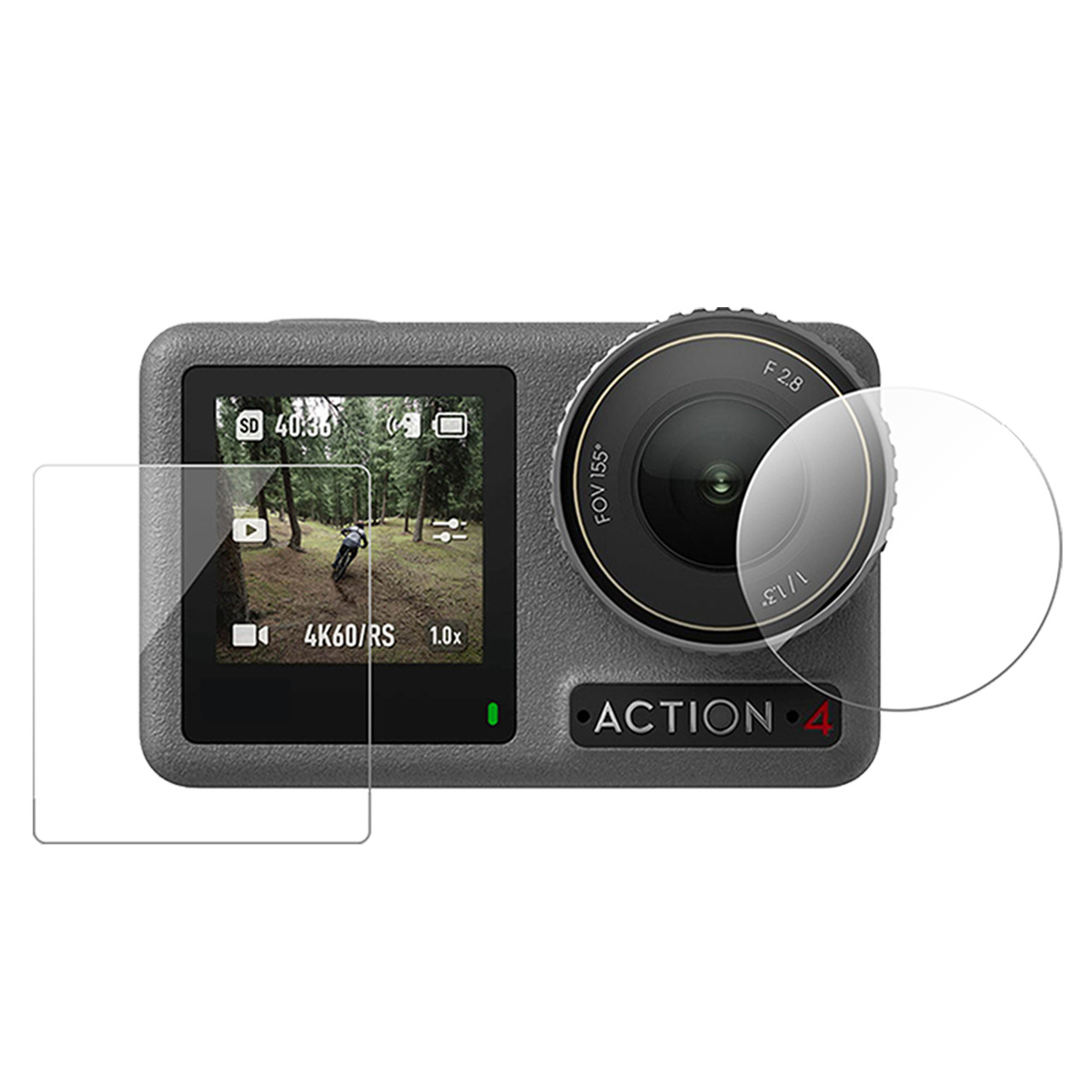 Набір захисних плівок для DJI Osmo Action 3/4 Telesin OA-FLM-008