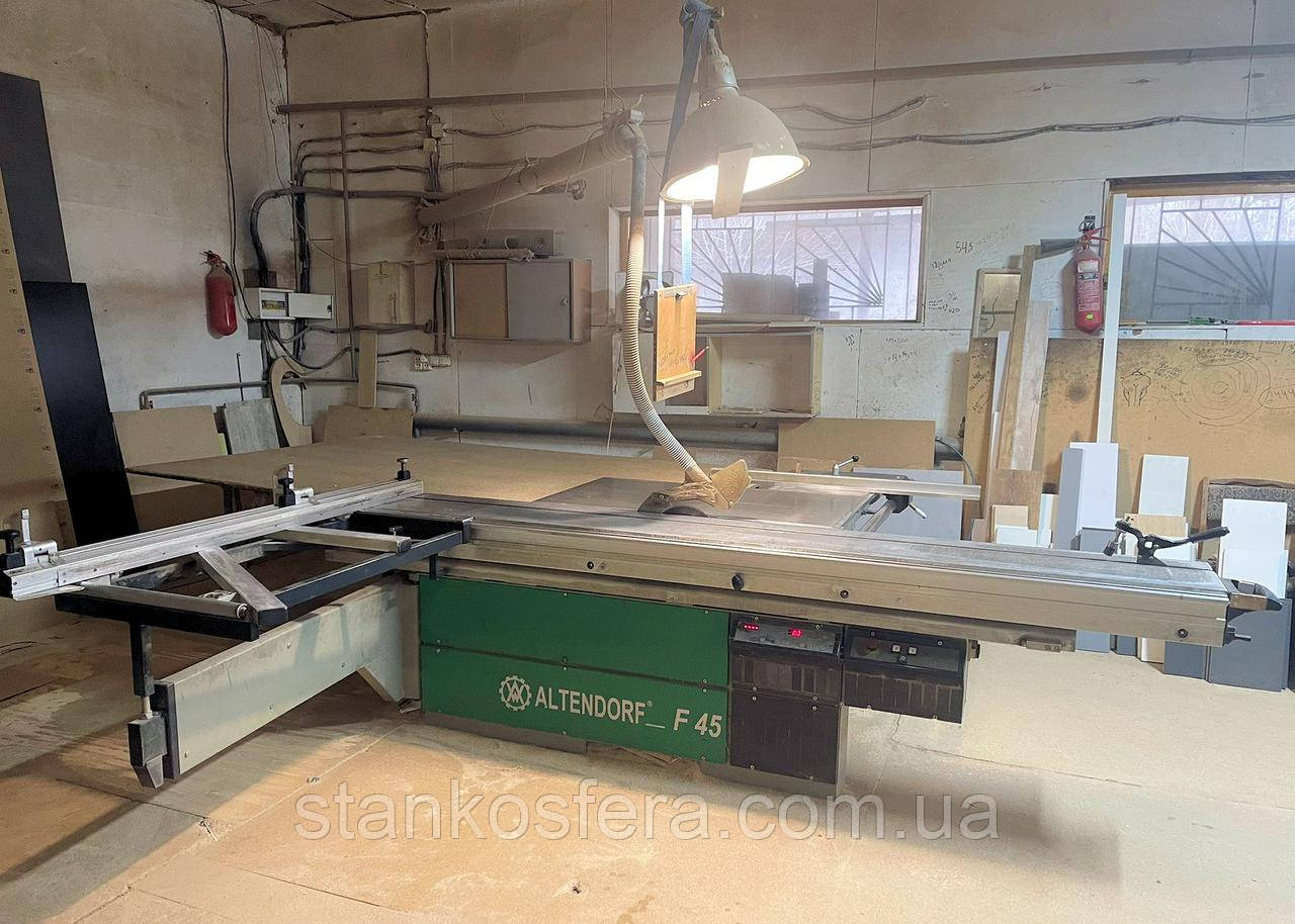 Форматно-розкроювальний верстат Altendorf F45 бу 2000р. з кареткою 3000 мм